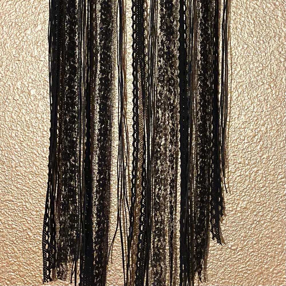 Killstar Lace Wall Hanging Black Nightmare Catcher - Picture 3 of 5